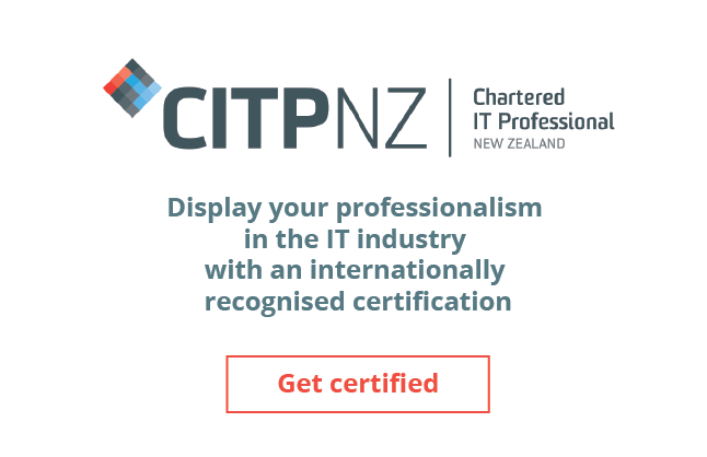 CITPNZ Chartered IT Professional - Display your professionalism in the IT industry with an internationally recognised certification